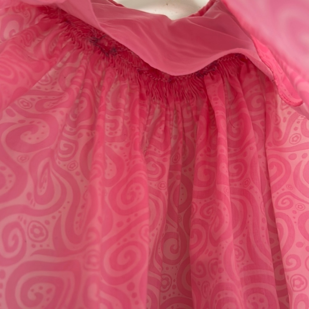 Petit Ami Pink Smocked Ruffled Sundress - Picture 6 of 12